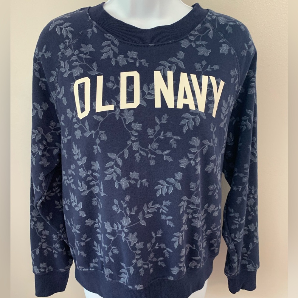 Old Navy Floral Sweatshirt
